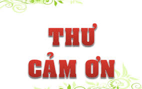 Thư cảm ơn của Mặt trận Tổ quốc Việt Nam phường Tân Tiến
